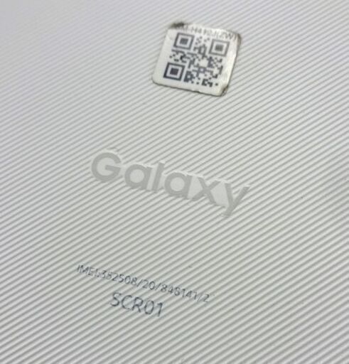 Galaxy 5G Mobile Wi-Fi SCR01 ルーター ホワイト ネットワーク利用制限〇 本体のみ 初期化済み ギャラクシ