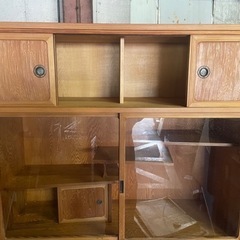 美品屋久杉 茶箪笥 屋久杉飾り棚 茶箪笥 アンティーク家具 棚