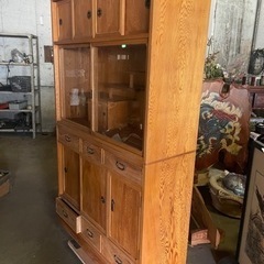 美品屋久杉 茶箪笥 屋久杉飾り棚 茶箪笥 アンティーク家具 棚