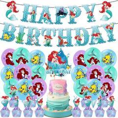 【新品】マーメイド 誕生日 飾り付け パーティー 飾り 誕生日 ...