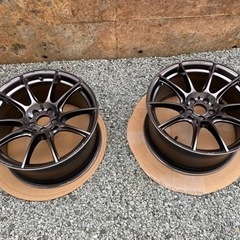 アルミホイール４本　18インチ　9.5J  PCD100 86/BRZにの画像
