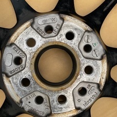 アルミホイール４本　18インチ　9.5J  PCD100 86/BRZにの画像