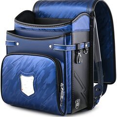 【新品】新作 男の子ランドセル 迷彩モデル 撥水加工 大容量 6年保証 全国送料無料 スクールバック 小学生通学カバン ネービー/ブラック②の画像