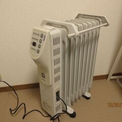 受付終了　オイルヒーター