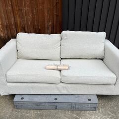 ★美品★IKEA イケア ペルプ 2人掛け ソファ ラブソファ★...