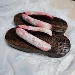 子ども用の下駄(19cm女の子用)