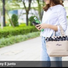 トートバッグchemy E juntoチェミーエジュント美品の画像