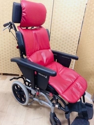 【引取】車椅子 車イス 介助 ティルト リクライニング ラクレストB PR-2000B