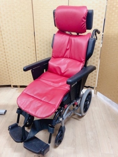 【引取】車椅子 車イス 介助 ティルト リクライニング ラクレストB PR-2000B