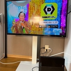 42型テレビとテレビスタンド
