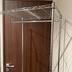 スチールラック　ハンガーラックの画像