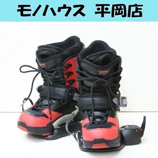 26.0cm スノーボードブーツ バインディング 2点セット kissmark EASY CLICK FT 取付ネジ 上蓋付き キスマーク ステップイン 札幌市 清田区 平岡