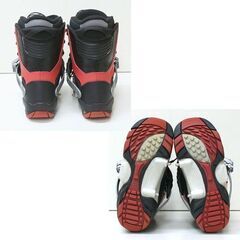 26.0cm スノーボードブーツ バインディング 2点セット kissmark EASY CLICK FT 取付ネジ 上蓋付き キスマーク ステップイン 札幌市 清田区 平岡の画像