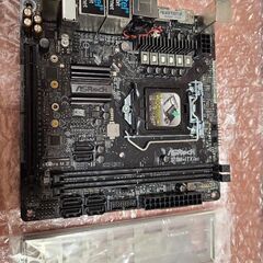 ジャンク Z370M-ITX/ac LGA1151 デスクトップ...