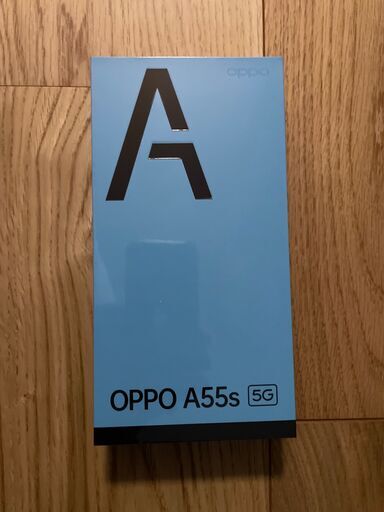 【新品未開封、値相談可】OPPO A55s 5G ブラック 64 GB SIMフリー、防水・防塵、大容量バッテリー、顔認証