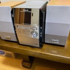 ミニCDコンポ　panasonia