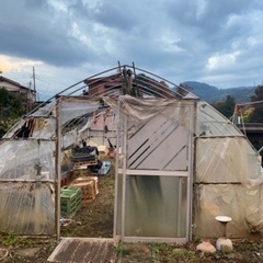 ビニールハウス、骨組み資材の画像