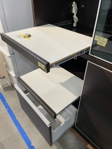 値下げしました‼️配達可【食器棚】【松田家具】クリーニング済み【管理番号12810】
