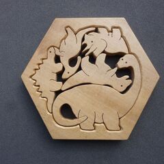 恐竜　ミックス　パズル