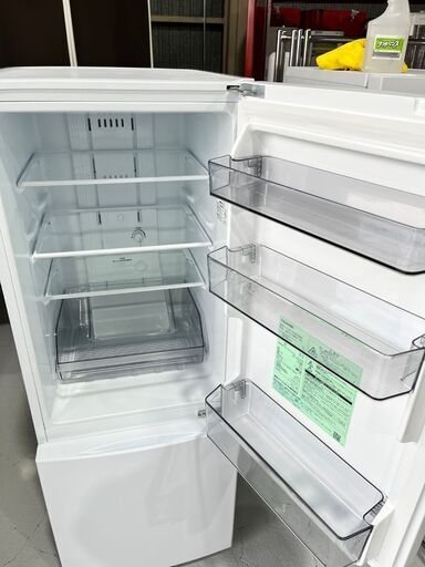 ★東芝★ 2D冷蔵庫 153L 高年式 2022年 GR-U15BS TOSHIBA 右開き ホワイト 新生活 一人暮らし キッチン 