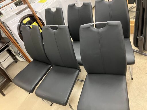 Bo Concept バリ エクステンション テーブル ダイニングセットガラスダイニングセット 北欧 モダンデザイン ダイニング 7点セット ダイニングテーブル テーブル おしゃれ クリーニング済 堺市 石津【ジャングルジャングルサカイ石津店】