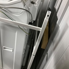 洗濯機用のカゴ、棚ラックの画像