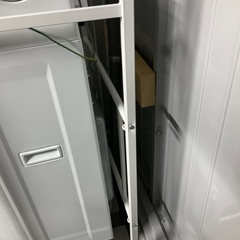 洗濯機用のカゴ、棚ラックの画像
