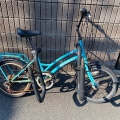 自転車　サーフボードキャリア付き