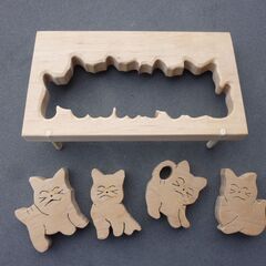 猫のパズル　①の画像
