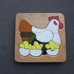 鶏とヒナパズル