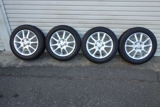 【引渡し決定】ダイハツ純正アルミ、155/65R14スタッドレスタイヤ
