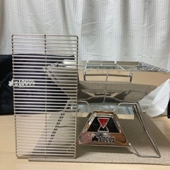 新品未使用！焚き火台 ロゴス LOGOS ピラミッドTAKIBI...