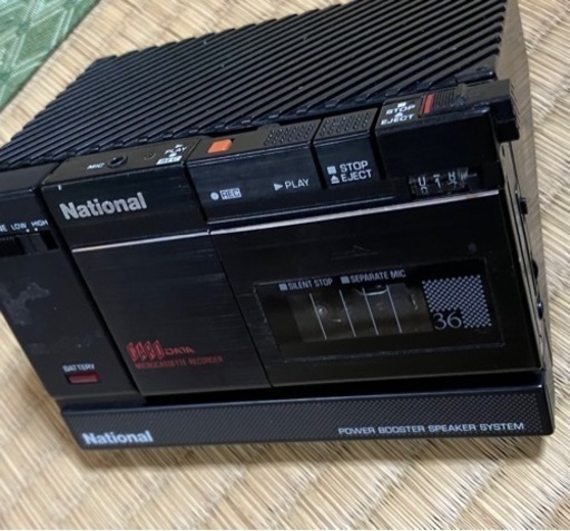 ナショナル　マイクロカセットプレーヤーRN-Z36