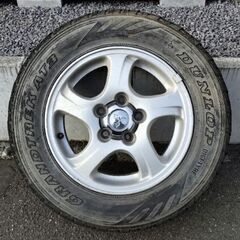 三菱 パジェロミニ 純正ホイール 15インチ 4本セット 175/80R15の画像