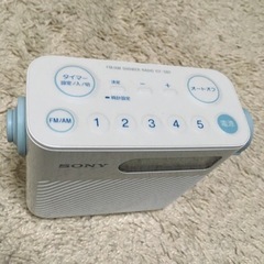 ソニー シャワーラジオ 他出品多数有の画像