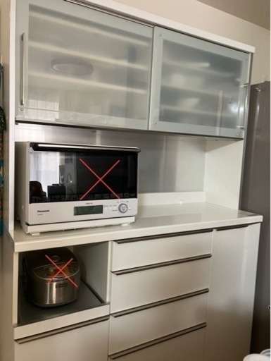 パモウナ　食器棚140