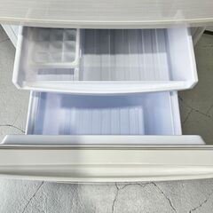 ★SHARP★ 2D冷蔵庫 137L 2019年 SJ-D14E-W シャープ 新生活 一人暮らし コンパクト キッチン 生活家電 福島 郡山市 aの画像