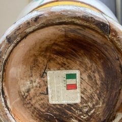陶器 花壺 イタリア製 の画像