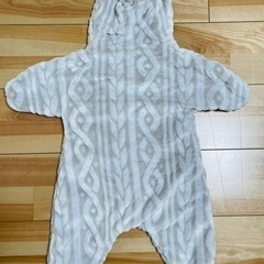 【コンビミニ】ぽかぽか星型ボアおくるみ　あったかアウターの画像