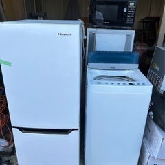 3点冷蔵庫、洗濯機、電子レンジになります(超美品)