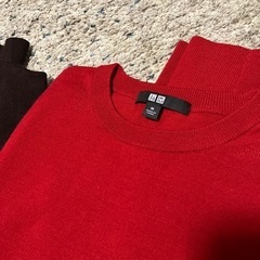 エクストラファインメリノクルーネックセーター　2枚セットの画像