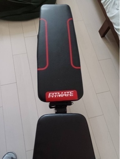 【定価26940円⇒17000円】⭐︎ダンベルのおまけ付き　FITMATEトレーニングベンチ 腹筋 フォールディング フラットインクラ