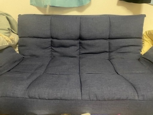 期間限定値下げニトリ　ソファベット二人掛け