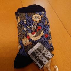 受け渡し予定決定　新品　ウィリアムモリス　ソックス　いちご泥棒