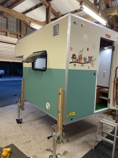 軽トラ　ハイゼット　キャンピング荷台載せ
