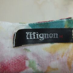 ミニョン（mignon)Mサイズチュニックワンピースの画像