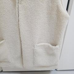mysa closet　ポケット付きあたたかいおしゃれロングベストの画像
