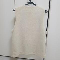 mysa closet　ポケット付きあたたかいおしゃれロングベストの画像