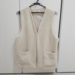 mysa closet　ポケット付きあたたかいおしゃれロングベスト