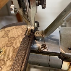 ブランドバッグの修理教室　ヨーロッパ直輸入の技術習得の画像